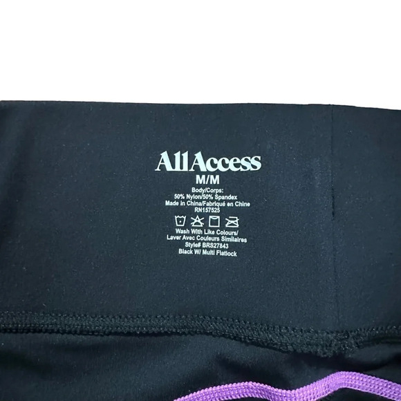 All Access High Rise Legging with Drawstring in Black Sz: M - Picture 8 of 9